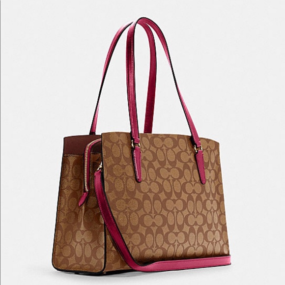 Coach Tatum Carryall In Signature Canvas - Picture 4 of 11